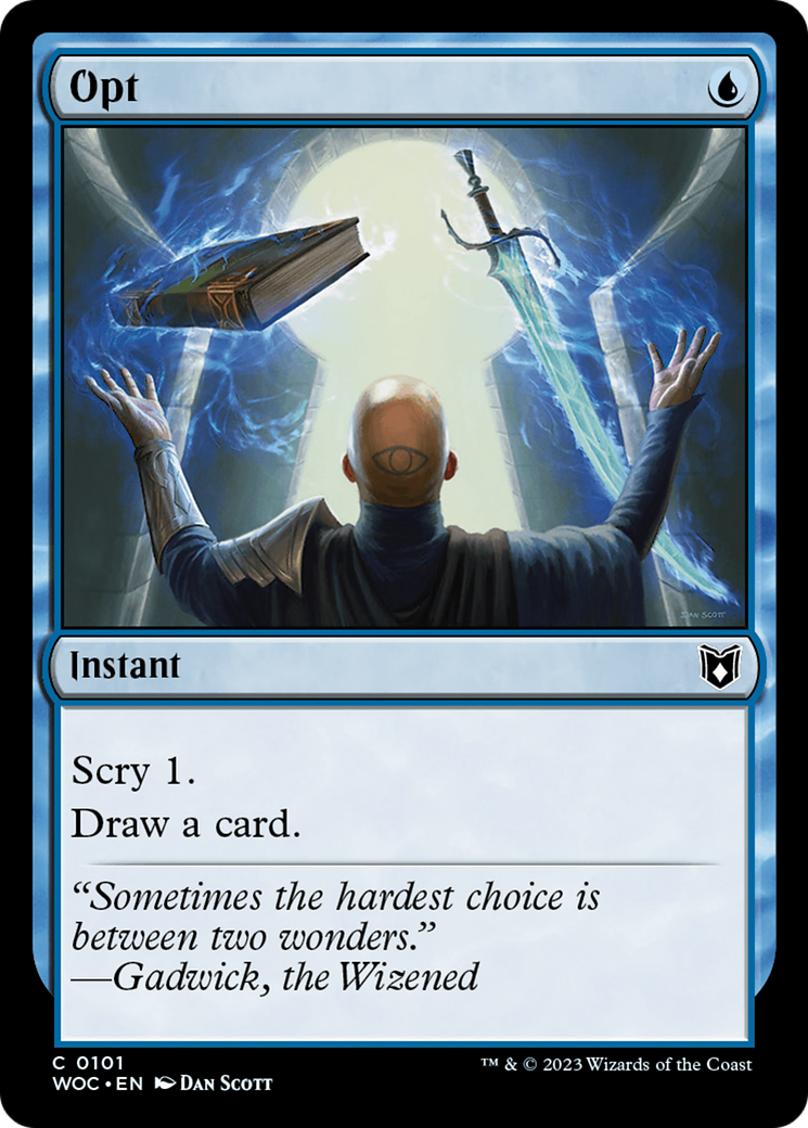 Opt [Wilds of Eldraine Commander] | Grognard Games
