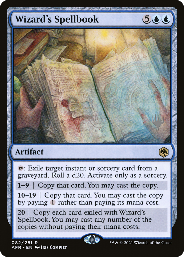 Wizard's Spellbook (Promo Pack) [Dungeons & Dragons: Adventures in the Forgotten Realms Promos] | Grognard Games