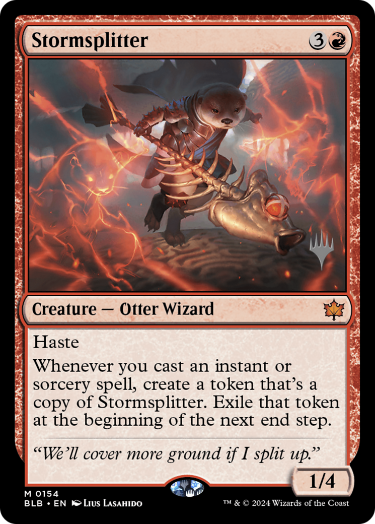 Stormsplitter (Promo Pack) [Bloomburrow Promos] | Grognard Games