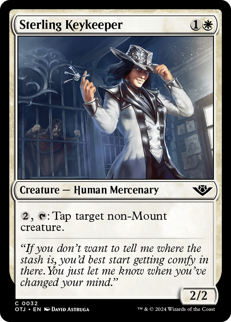 Sterling Keykeeper (OTJ-032) - Outlaws of Thunder Junction | Grognard Games