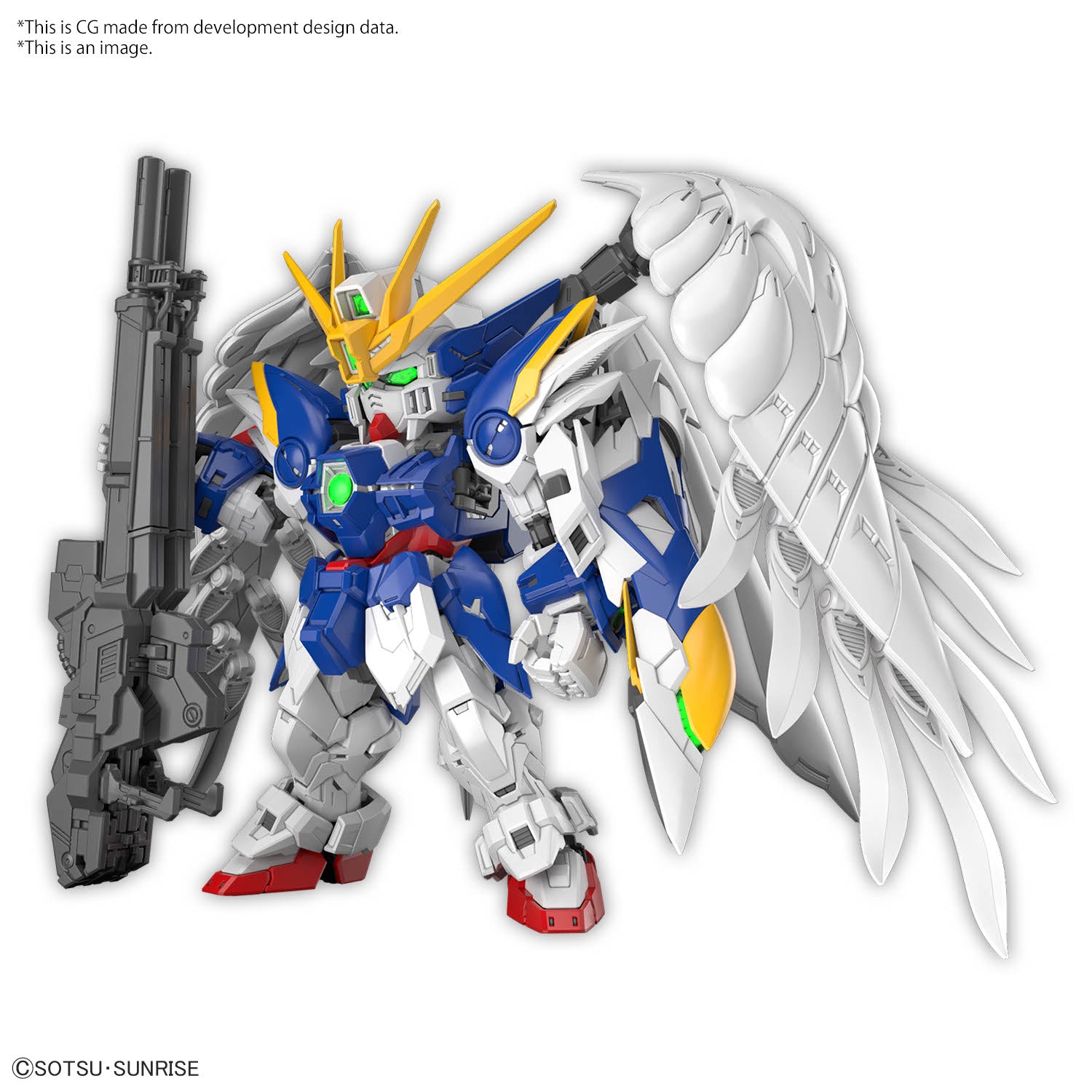 Gundam MGSD Wing Gundam Zero EW "Gundam Wing Endless Waltz" | Grognard Games