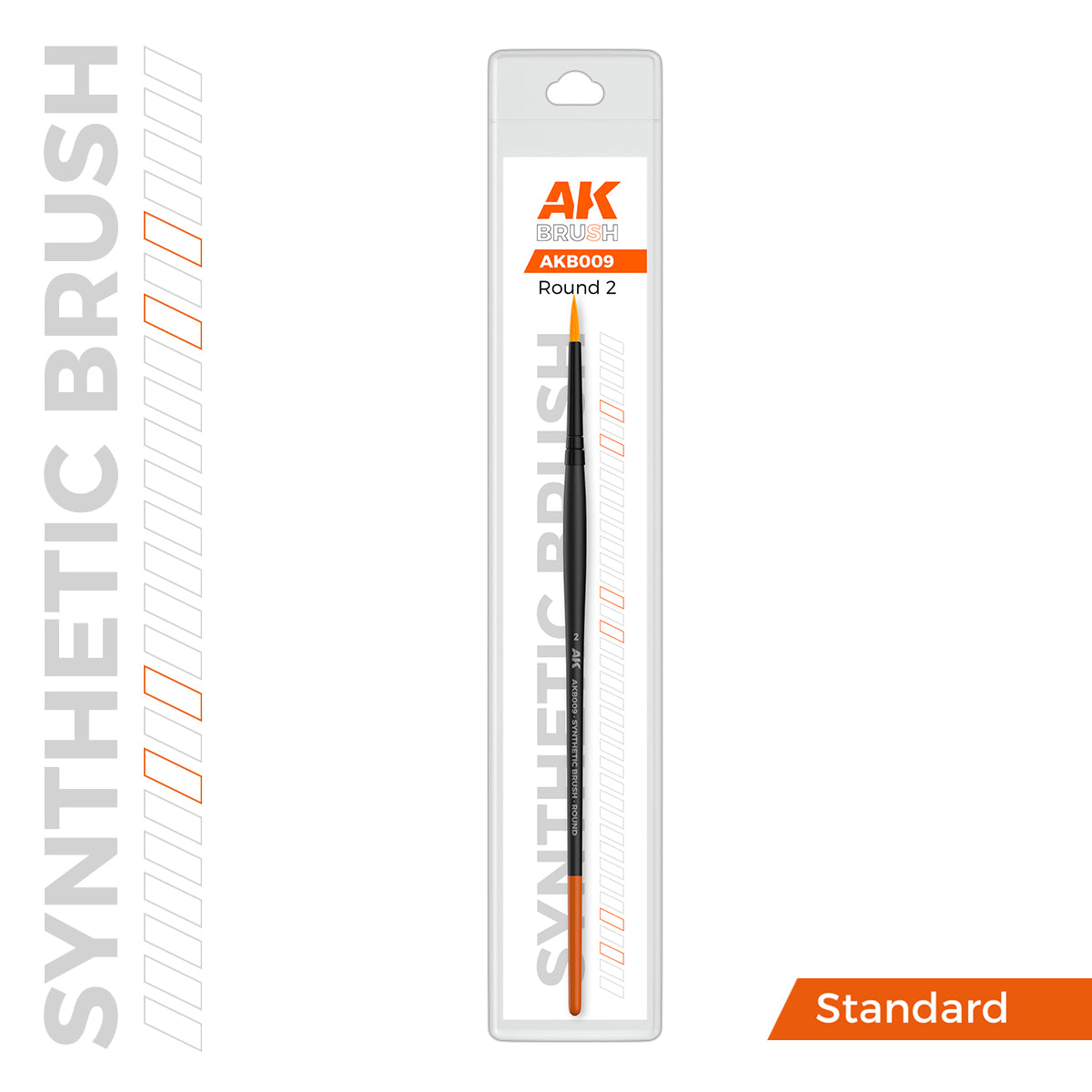 AK Interactive Synthetic Brush - Round 2 | Grognard Games