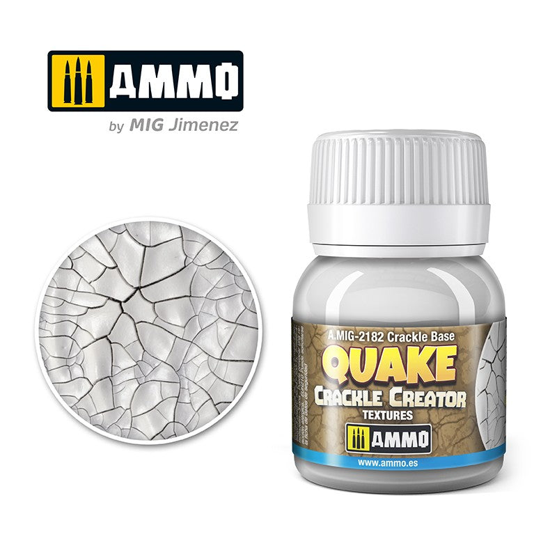 AMMO MIG Quake Crackle Creator Textures - Crackle Base | Grognard Games