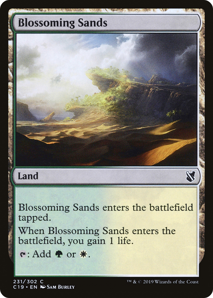 Blossoming Sands [Commander 2019] | Grognard Games