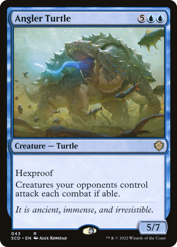 Angler Turtle [Starter Commander Decks] | Grognard Games