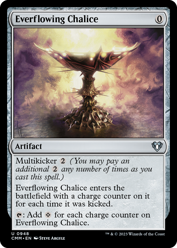 Everflowing Chalice [Commander Masters] | Grognard Games