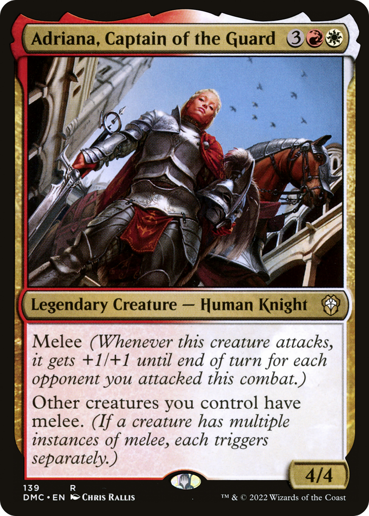 Adriana, Captain of the Guard [Dominaria United Commander] | Grognard Games