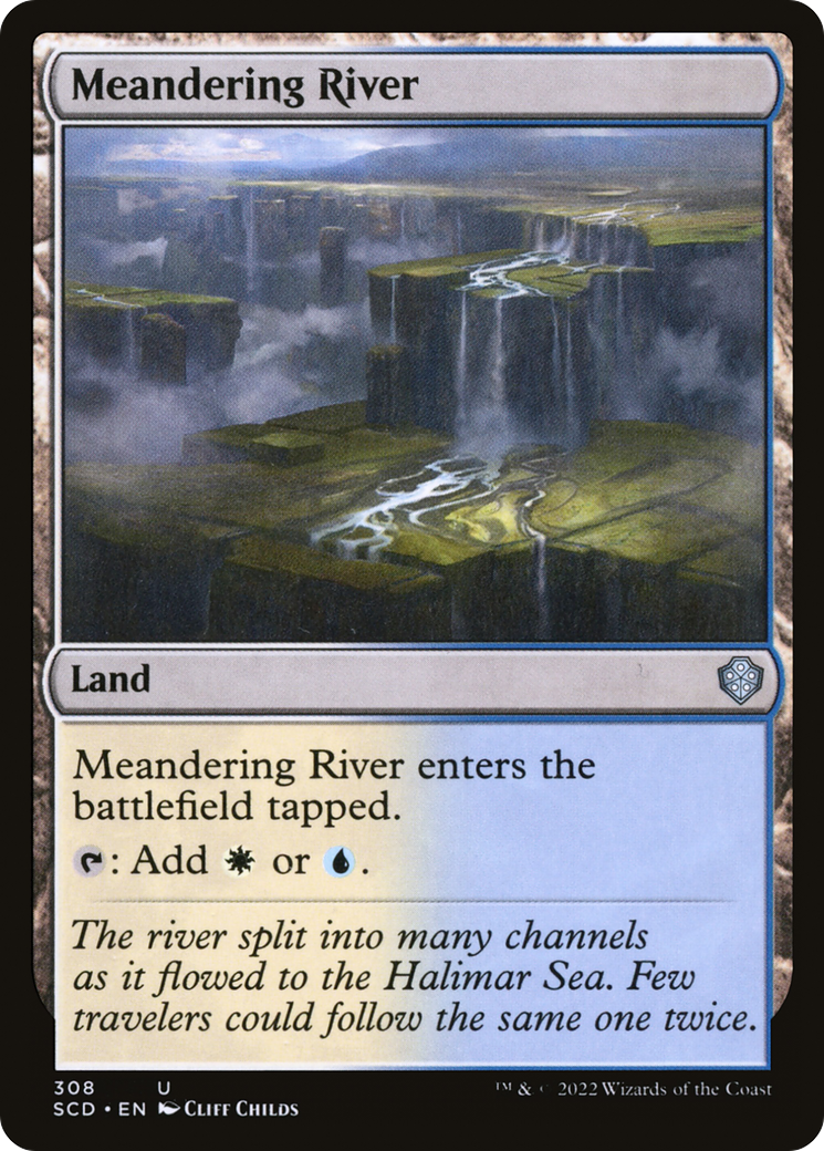Meandering River [Starter Commander Decks] | Grognard Games