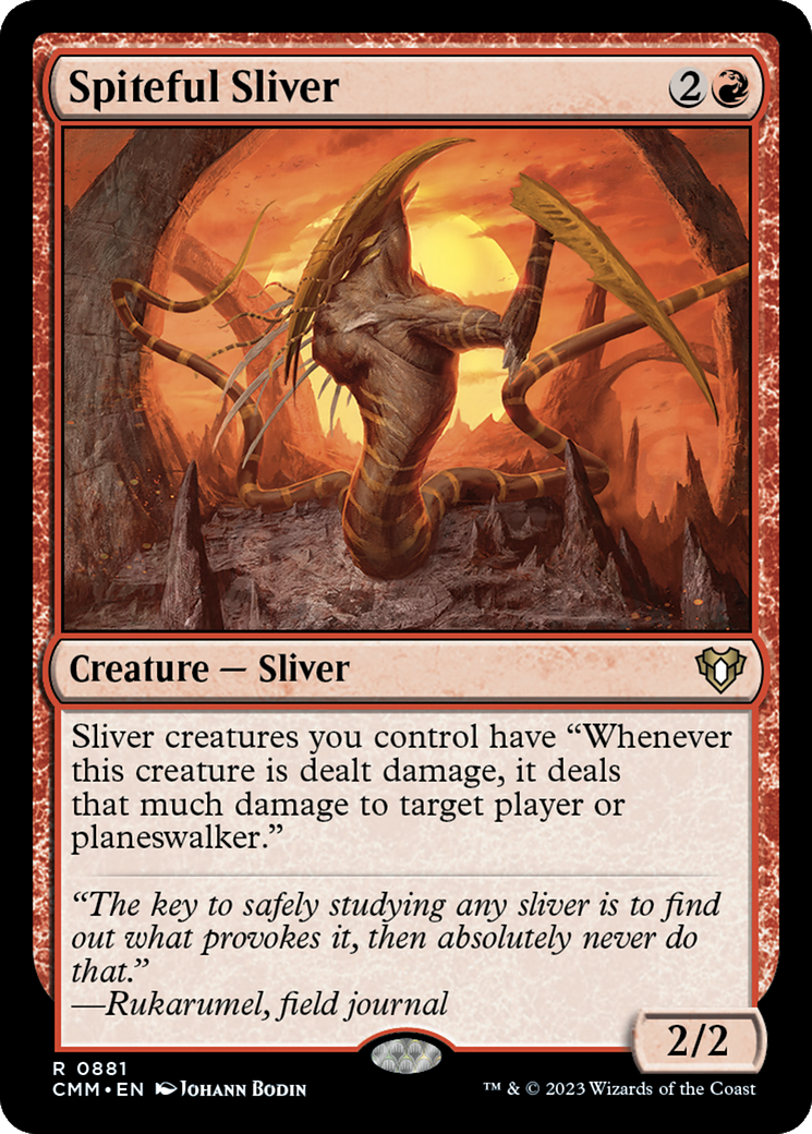Spiteful Sliver [Commander Masters] | Grognard Games