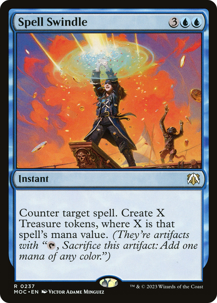 Spell Swindle [March of the Machine Commander] | Grognard Games