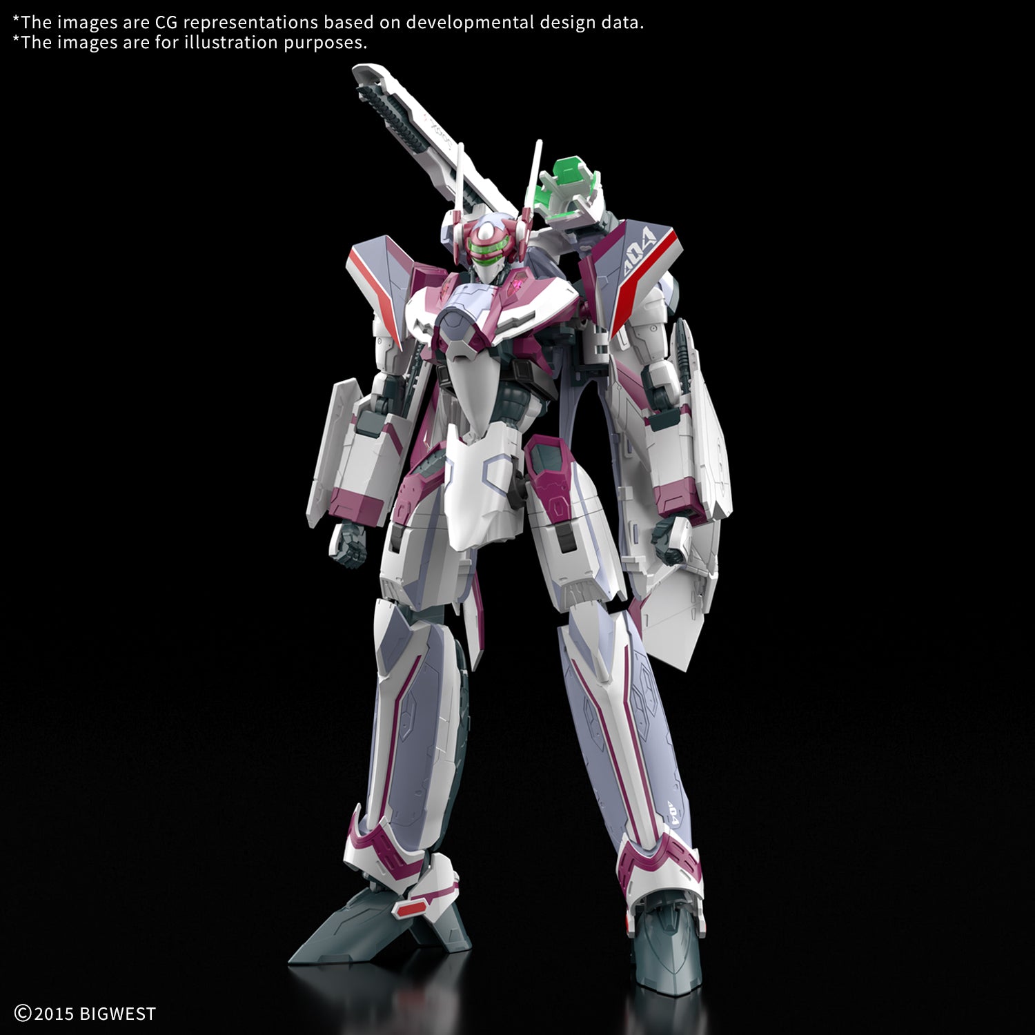 Bandai HG 1/100 VF-31C Siegfried (Mirage Farina Jenius Use) "Macross" | Grognard Games