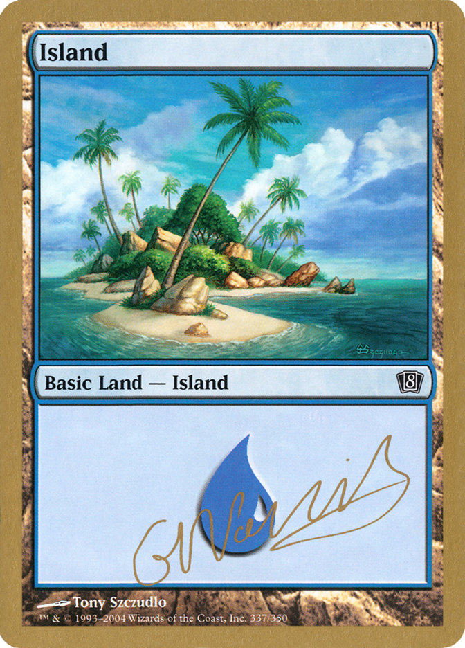 Island (gn337) (Gabriel Nassif) [World Championship Decks 2004] | Grognard Games