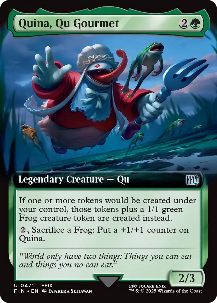 Quina, Qu Gourmet (FIN-471) - FINAL FANTASY: (Extended Art) | Grognard Games