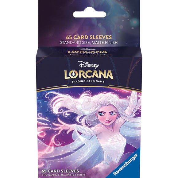 Lorcana the First Chapter 65 ct Sleeves: Elsa | Grognard Games