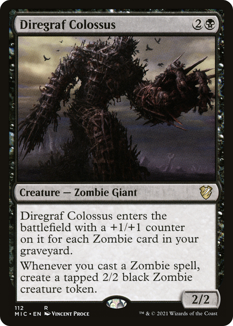 Diregraf Colossus [Innistrad: Midnight Hunt Commander] | Grognard Games