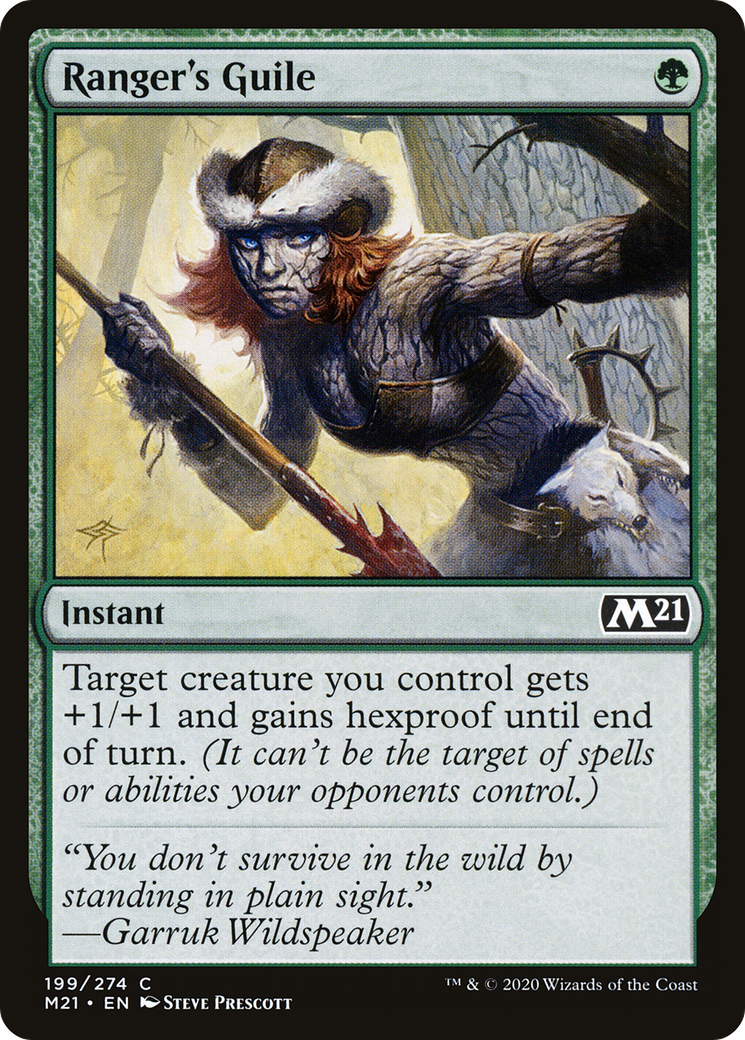 Ranger's Guile (M21-199) - Core Set 2021 | Grognard Games