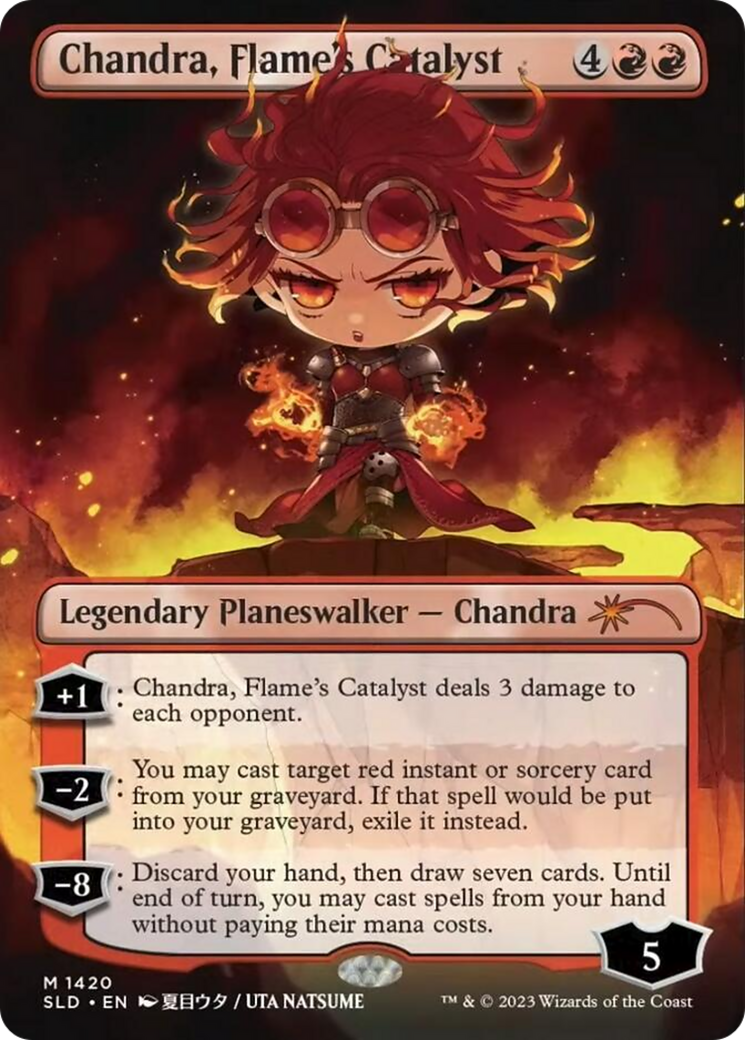 Chandra, Flame's Catalyst (Rainbow Foil) [Secret Lair Drop Series] | Grognard Games