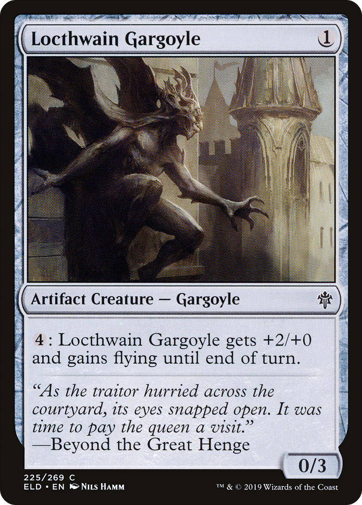 Locthwain Gargoyle [Throne of Eldraine] | Grognard Games