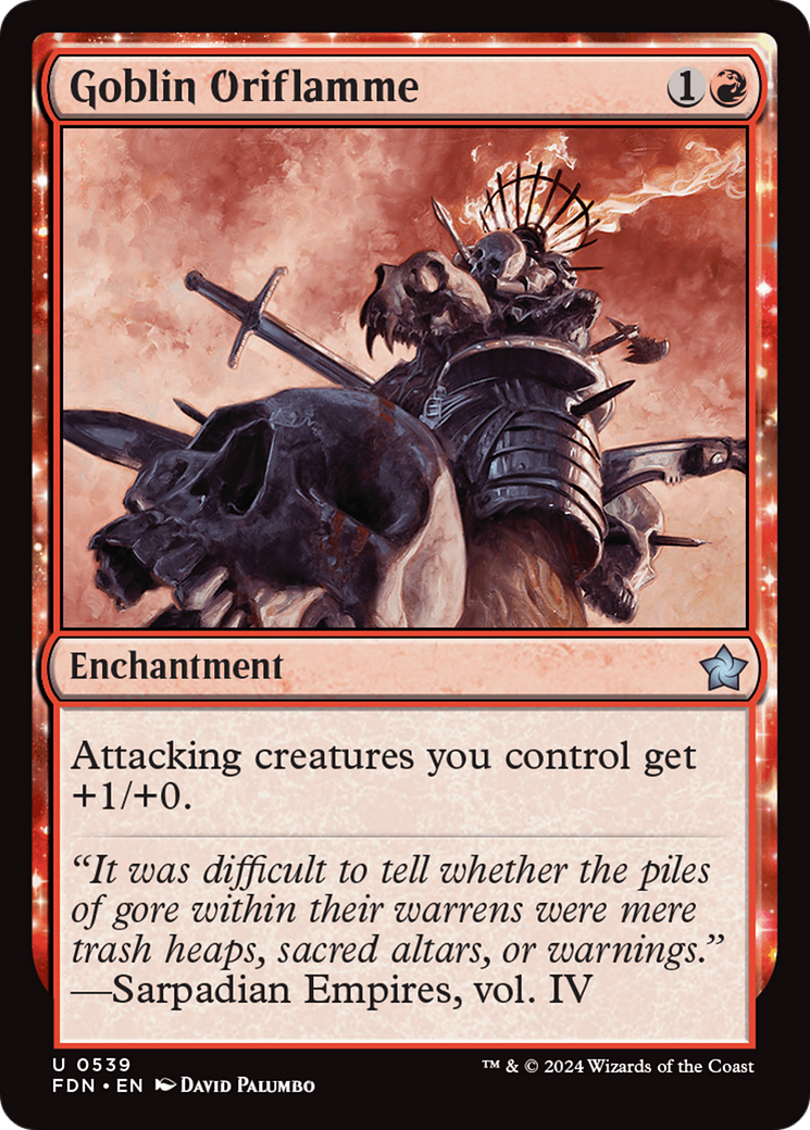 Goblin Oriflamme [Foundations] | Grognard Games