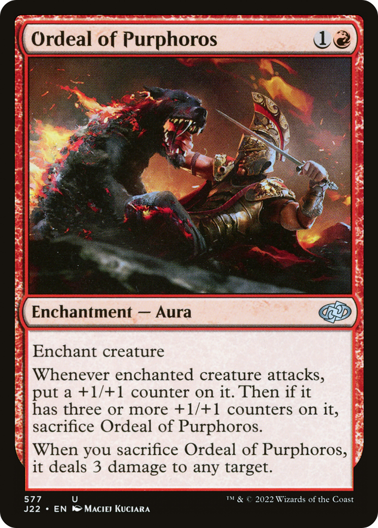 Ordeal of Purphoros [Jumpstart 2022] | Grognard Games