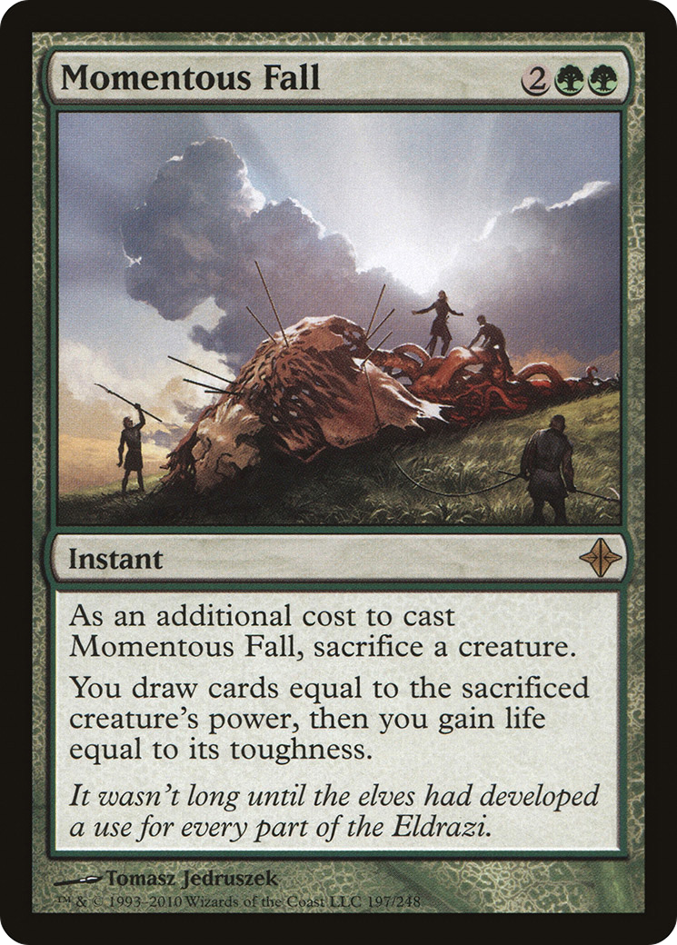 Momentous Fall [Rise of the Eldrazi] | Grognard Games