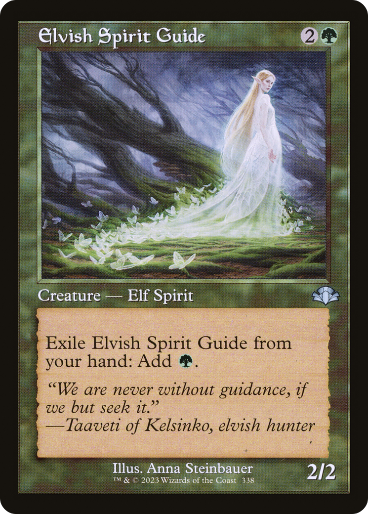 Elvish Spirit Guide (Retro) [Dominaria Remastered] | Grognard Games