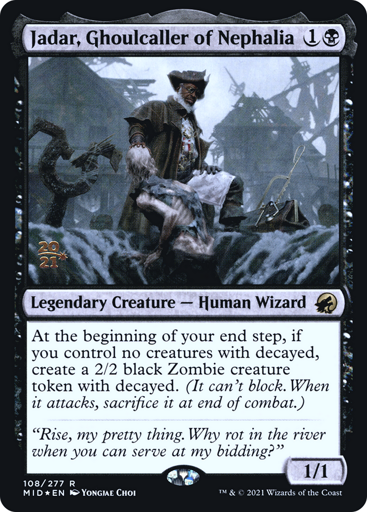 Jadar, Ghoulcaller of Nephalia [Innistrad: Midnight Hunt Prerelease Promos] | Grognard Games