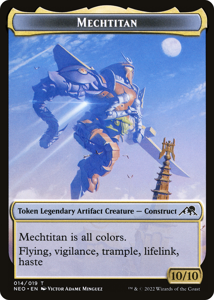 Mechtitan Token [Kamigawa: Neon Dynasty Tokens] | Grognard Games