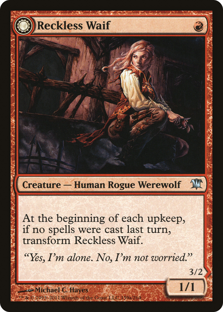 Reckless Waif // Merciless Predator [Innistrad] | Grognard Games