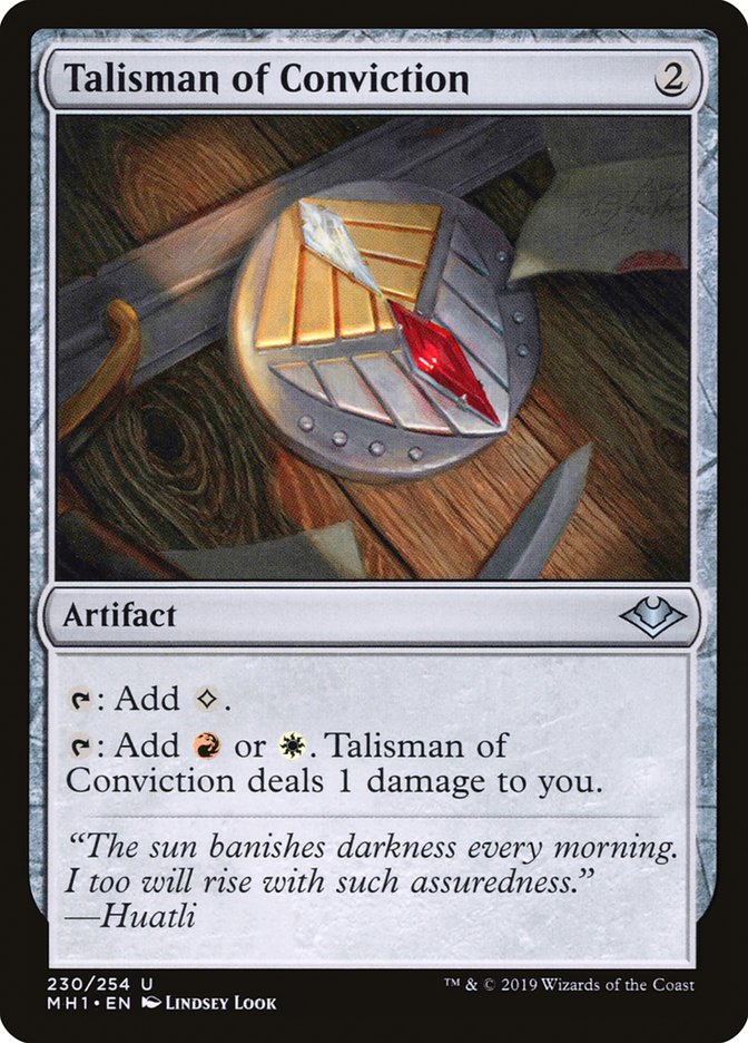 Talisman of Conviction [Modern Horizons] | Grognard Games