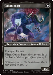 Vincent Valentine // Galian Beast (FIN-125) - FINAL FANTASY Foil | Grognard Games