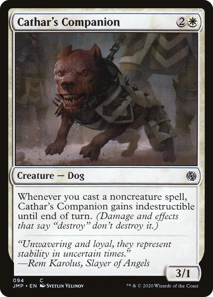 Cathar's Companion [Jumpstart] | Grognard Games