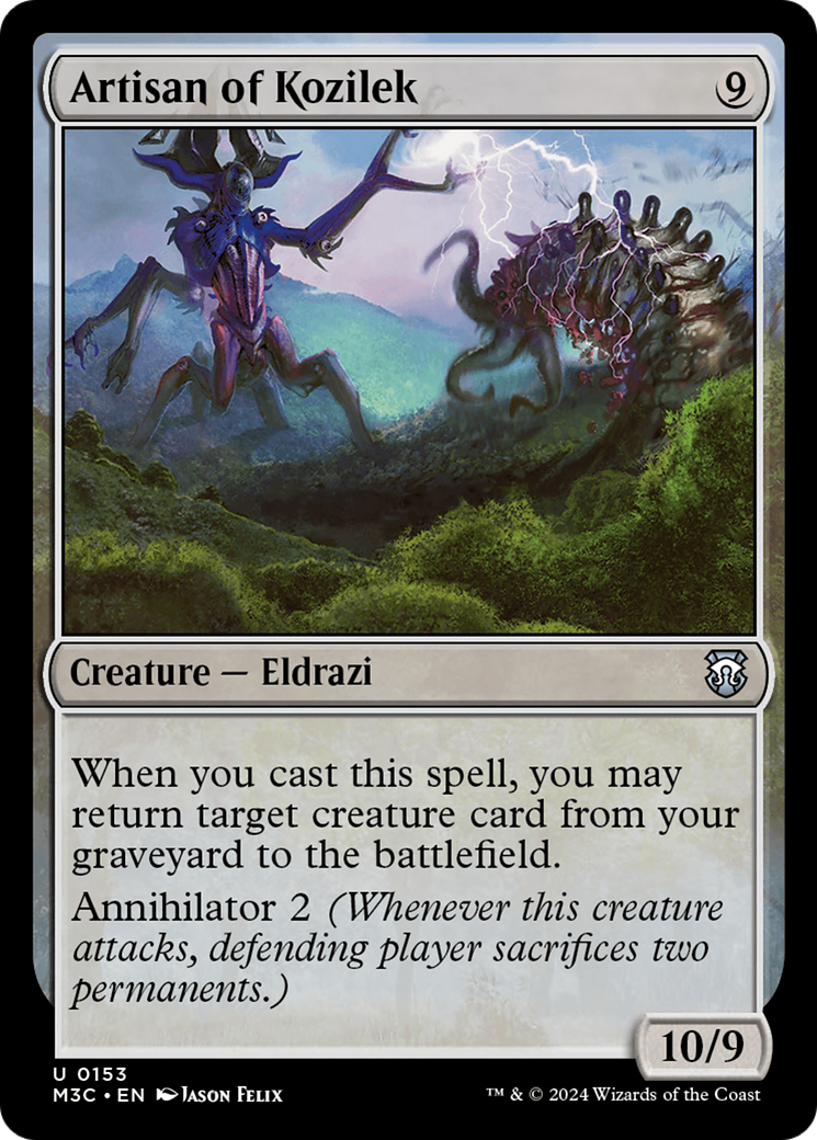 Artisan of Kozilek (Ripple Foil) [Modern Horizons 3 Commander] | Grognard Games