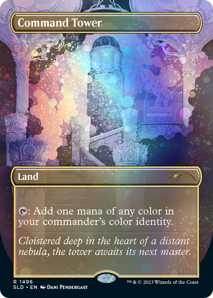 Command Tower (1697) (Rainbow Foil) [Secret Lair Drop Series] | Grognard Games