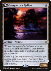 Conqueror's Galleon // Conqueror's Foothold [Ixalan] | Grognard Games