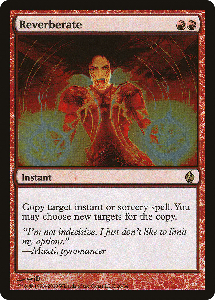 Reverberate [Premium Deck Series: Fire and Lightning] | Grognard Games