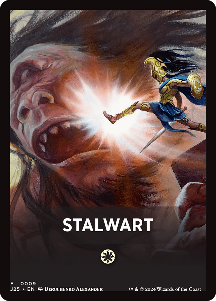 Stalwart Theme Card [Foundations Jumpstart Front Cards] | Grognard Games