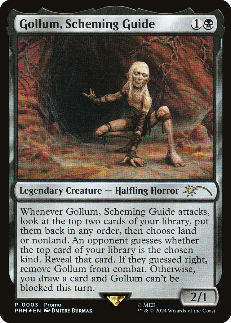 Gollum, Scheming Guide [Resale Promos] | Grognard Games