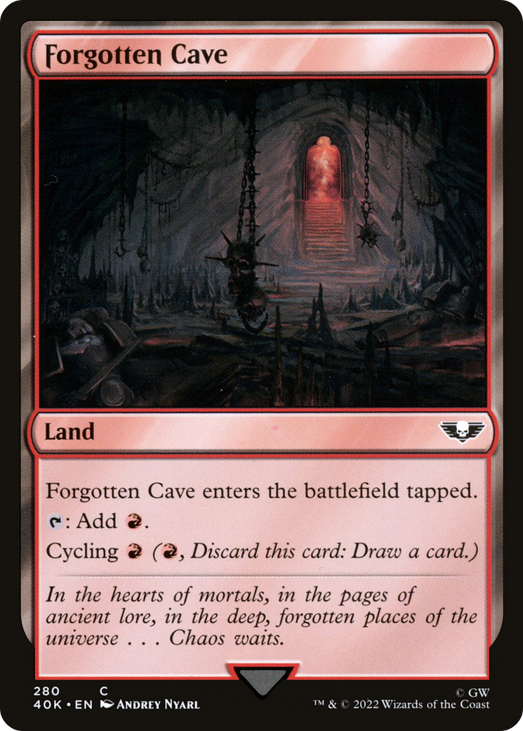 Forgotten Cave [Universes Beyond: Warhammer 40,000] | Grognard Games