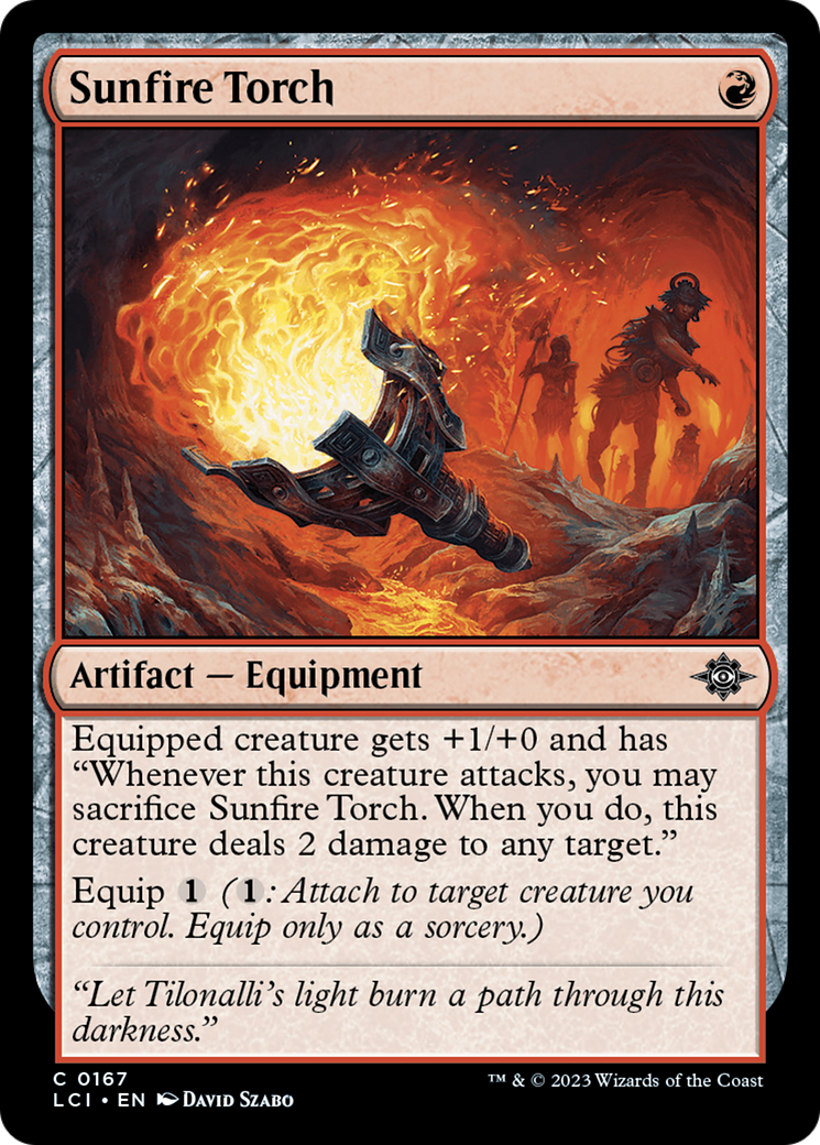 Sunfire Torch [The Lost Caverns of Ixalan] | Grognard Games