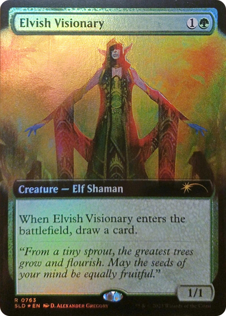 Elvish Visionary (Extended Art) [Secret Lair Drop Series] | Grognard Games