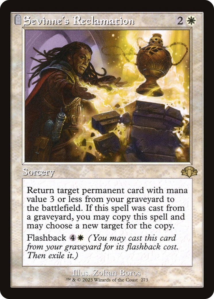 Sevinne's Reclamation (Retro) [Dominaria Remastered] | Grognard Games