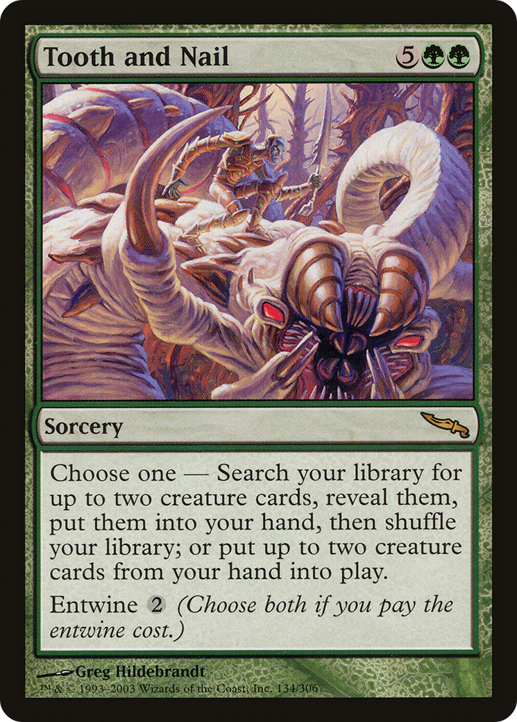 Tooth and Nail [Mirrodin] | Grognard Games