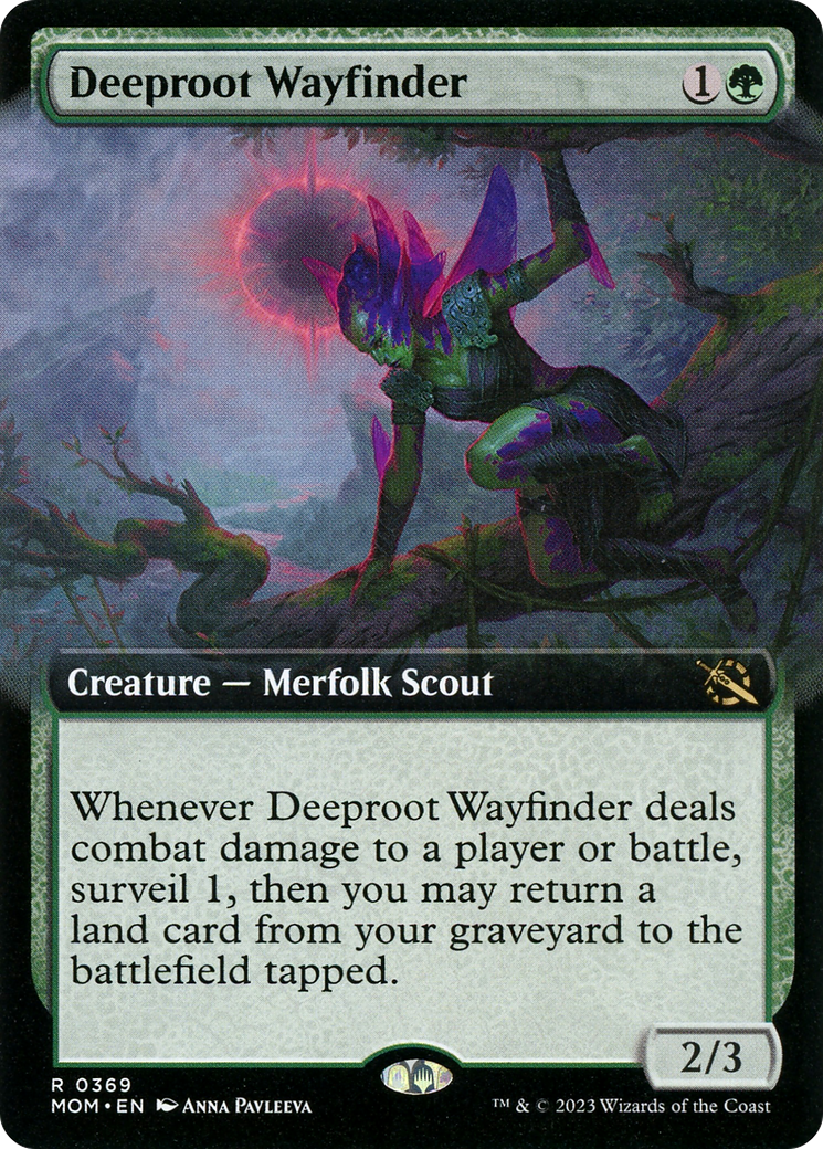 Deeproot Wayfinder (Extended Art) [March of the Machine] | Grognard Games