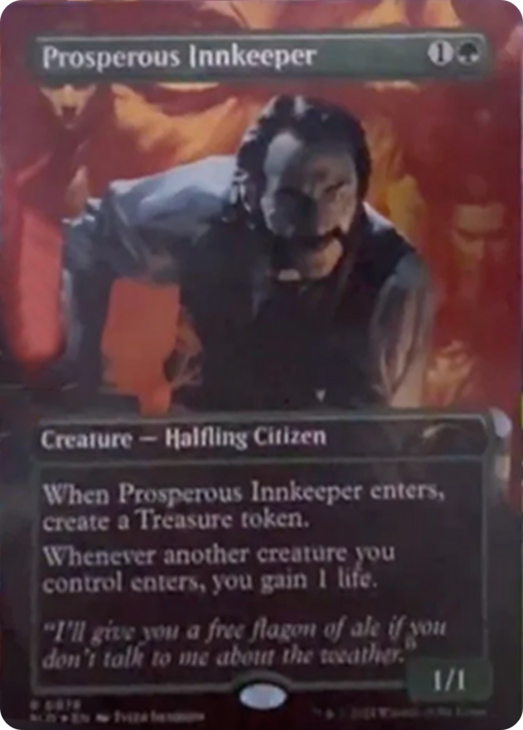 Prosperous Innkeeper (Rainbow Foil) [Secret Lair Drop Series] | Grognard Games