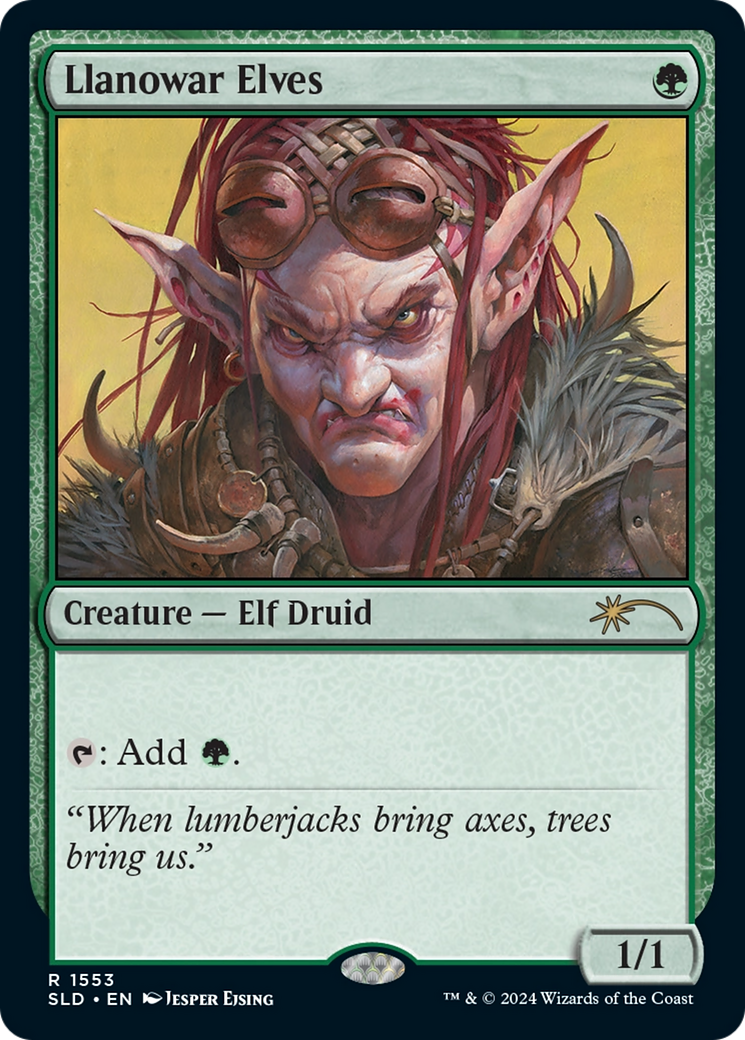 Llanowar Elves (1553) [Secret Lair Drop Series] | Grognard Games