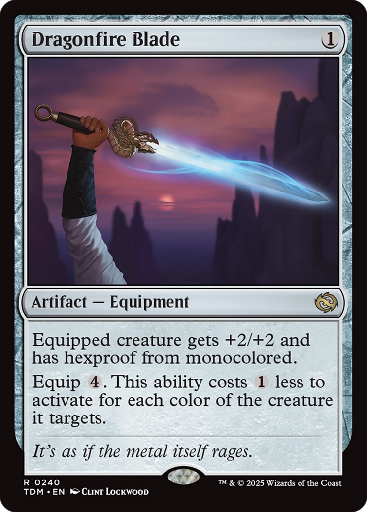 Dragonfire Blade [Tarkir: Dragonstorm] | Grognard Games
