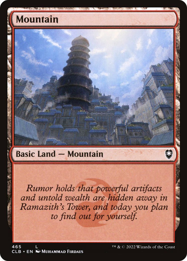 Mountain (465) [Commander Legends: Battle for Baldur's Gate] | Grognard Games