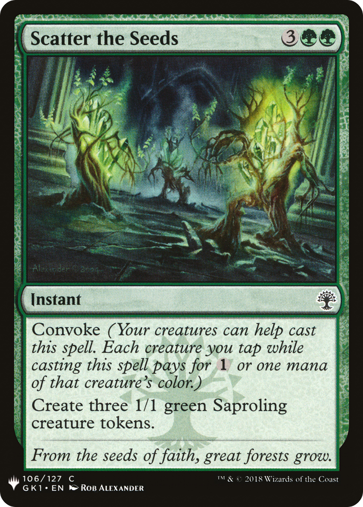 Scatter the Seeds [Mystery Booster] | Grognard Games