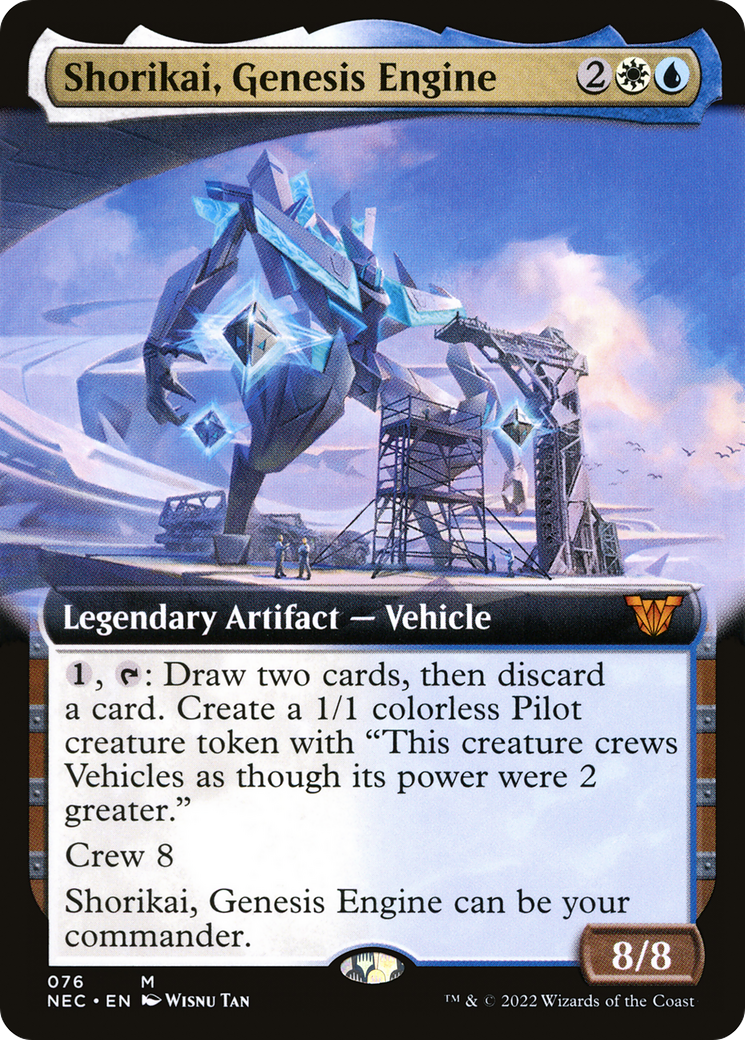 Shorikai, Genesis Engine (Extended) [Kamigawa: Neon Dynasty Commander] | Grognard Games